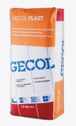 Plaste en polvo, Plast de Gecol. Saco 25 kg